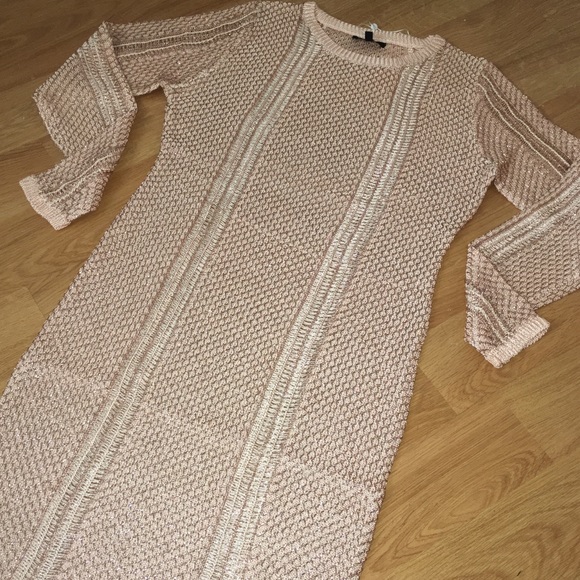 New Arrival!! Metallic Sweater Dress - Picture 5 of 6